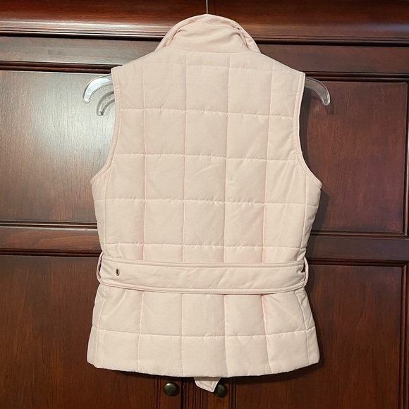 LAUREN Ralph Lauren Petite Baby Pink Puffer Vest Size Small - Picture 4 of 6